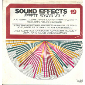AAVV Lp Effetti Sonori / Sound Effects Vol 19 / Vedette  VSM 38582 Sigillato AAVV Lp Effetti Sonori / Sound Effects Vol 19 / Vedette  VSM 38582 Sigillato