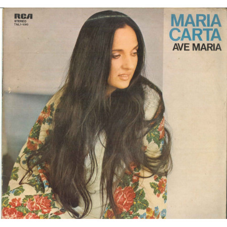 Maria Carta ‎Lp Vinile Ave Maria / RCA International ‎TNL1-1090 Nuovo