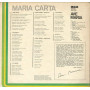 Maria Carta ‎Lp Vinile Ave Maria / RCA International ‎TNL1-1090 Nuovo