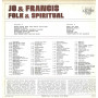 Folk & Spiritual Lp Vinile Folk & Spiritual / Durium BL 7086 La Cicala Nuovo