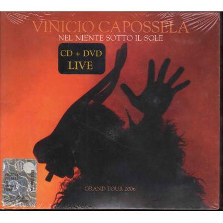 Vinicio Capossela ‎CD DVD Nel Niente Sotto Il Sole Grand Tour 2006 Sigillato