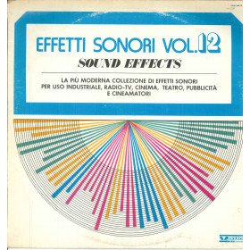 AAVV Lp  Sound Effects 12 / Effetti Sonori Vol 12 / Vedette VSM 38573 Nuovo AAVV Lp  Sound Effects 12 / Effetti Sonori Vol 12 / Vedette VSM 38573