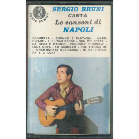 Sergio Bruni ‎MC7 Canta Le Canzoni Di Napoli / REM 81101 Nuova