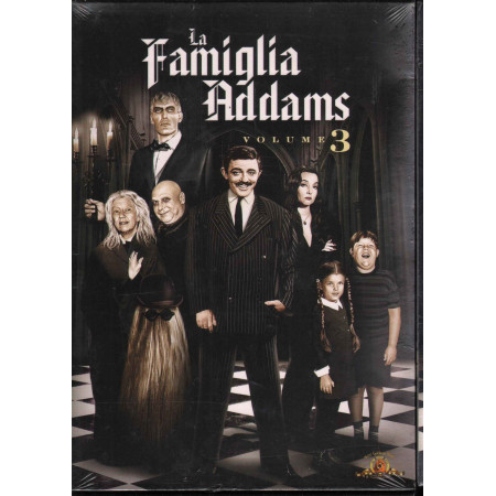 La Famiglia Addams Volume 3 DVD Carolyn Jones Jackie Coogan John Astin Sigillato