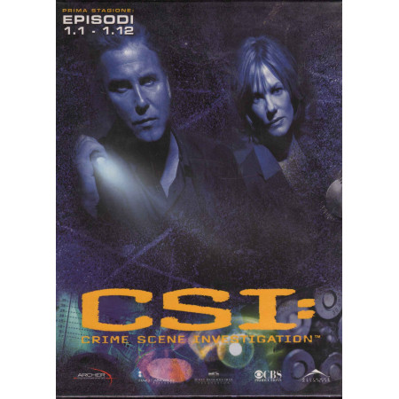 C.S.I. Scena Del Crimine - Stagione 01 DVD Gary Dourdan George Eads Sigillato