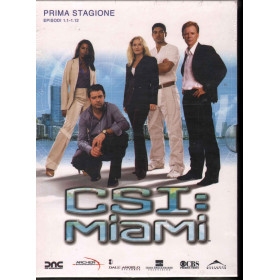 C.S.I. Miami Stagione 01 Ep 01 12 DVD David Caruso / Emily Procter DNC Sigillato C.S.I. Miami Stagione 01 Ep 01 12 DVD David Caruso / Emily Procter Sigillato
