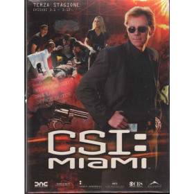 C.S.I. Miami Stagione 03 Ep 01 12 DVD David Caruso / Emily Procter DNC Sigillato C.S.I. Miami Stagione 03 Ep 01 12 DVD David Caruso / Emily Procter Sigillato