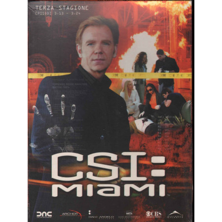 C.S.I. Miami Stagione 03 Ep 13 24 DVD David Caruso / Emily Procter Sigillato