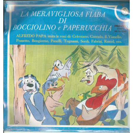 Alfredo Papa Lp La Meravigliosa Fiaba di Bocciolino e Paperucchia Sigillato