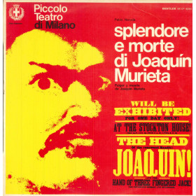 Plablo Neruda Lp Vinile Splendore E Morte Di Joaquin Murieta / Bentler Nuovo Plablo Neruda Lp Vinile Splendore E Morte Di Joaquin Murieta / Bentler Nuovo