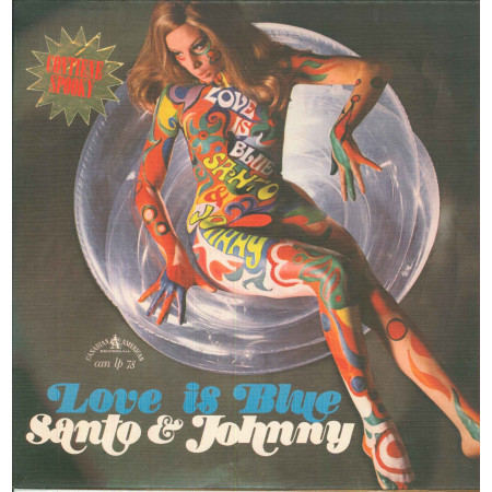 Santo & Johnny ‎Lp Vinile Love Is Blue / Canadian American LP 78 Nuovo