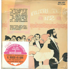 Various  Lp Vinile Altri Tempi N 2 Selezione D'Operette / Rifi – RLOLP01002 Nuovo AA.VV. Lp Vinile Altri Tempi N 2 Selezione D'Operette / Rifi RLO LP 01002 Nuovo