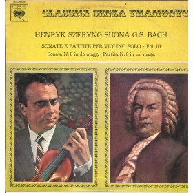 Bach / Szeryng Lp Sonate E Partite Per Violin Solo Vol III Sonate N 3 In Do Magg Bach / Szeryng Lp Sonate E Partite Per Violin Solo Vol III Sonate N 3 In Do Magg