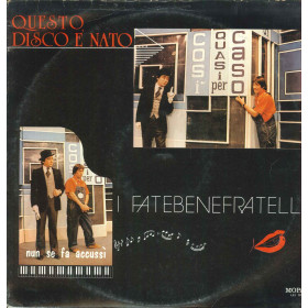 I Fatebenefratelli Lp Vinile Cosi' Quasi Per Caso / mopa LEI 001 Nuovo I Fatebenefratelli Lp Vinile Cosi' Quasi Per Caso / mopa LEI 001 Nuovo
