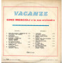 Gino Mescoli E La Sua Orchestra ‎Lp Vinile Vacanze / Style STLP 8066 Nuovo