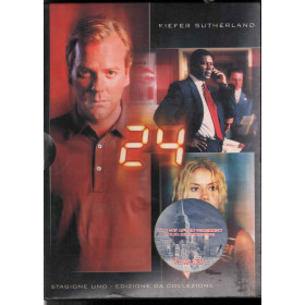24 Stagione 1 DVD Leslie Hope / Kiefer Sutherland - 20th Century Fox Sigillato 24 Stagione 1 DVD Leslie Hope / Kiefer Sutherland - 20th Century Fox Sigillato