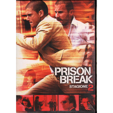 Prison Break Stg 2 DVD Wentworth Miller Dominic Purcell Robin Tunney Sigillato