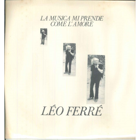 Leo Ferre Lp Vinile La Musica Mi Prende Come L'Amore / Love LVL 20001 Sigillato