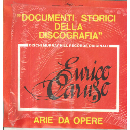 E Caruso Lp Arie Da Opere Documenti Storici Arpa LP 409 Dischi Murray Hill Nuovo
