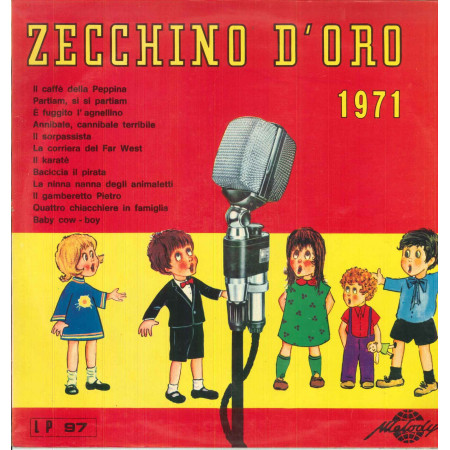AA.VV. ‎Lp Vinile Zecchino D'Oro 1971 ‎/ Melody Fenotecnica Fonola Italia Nuovo