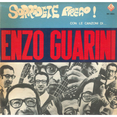 Enzo Guarini ‎Lp Vinile Sorridete Prego Con Le Canzoni Di / Prima ‎MH 2004 Nuovo