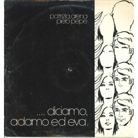 Patrizia Arena / Piero Pepe ‎Lp Vinile Diciamo Adamo Ed Eva / Phonotype Nuovo