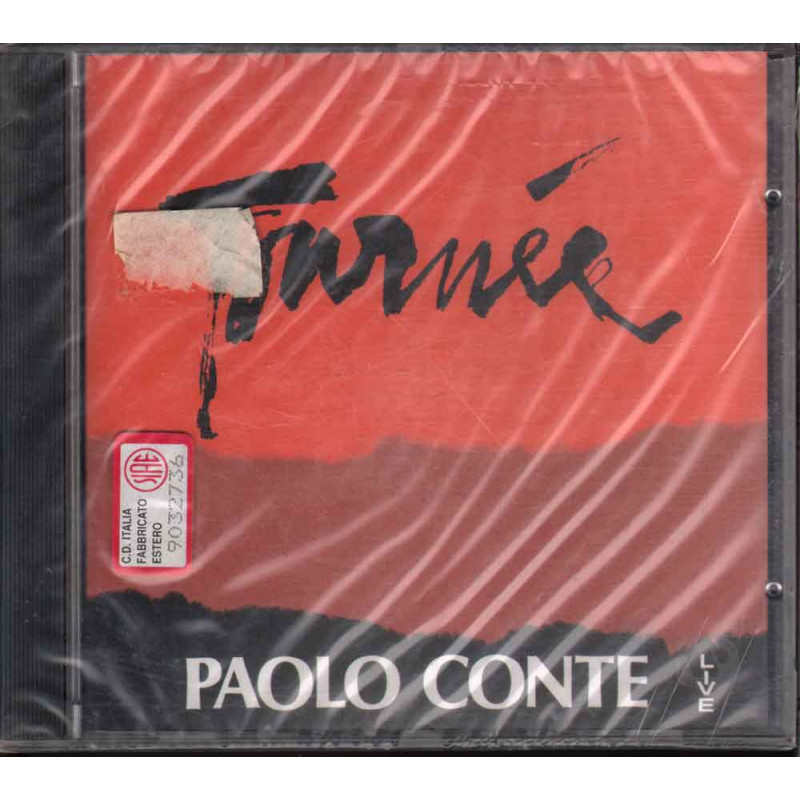 Paolo Conte CD Tournee - Live Bollino SIAE Bianco Sigillato 0745099425227 Paolo Conte CD Tournee - Live Bollino SIAE Bianco Sigillato 0745099425227