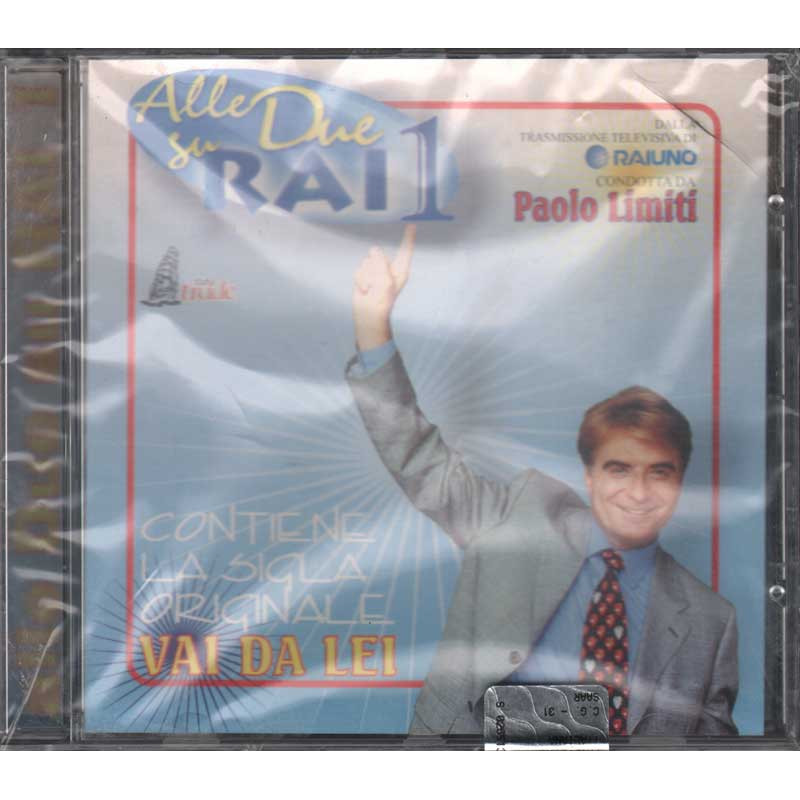 Artisti Vari CD Alle due su Rai 1 - Paolo Limiti Nuovo Sigillato Artisti Vari CD Alle due su Rai 1 - Paolo Limiti Nuovo Sigillato