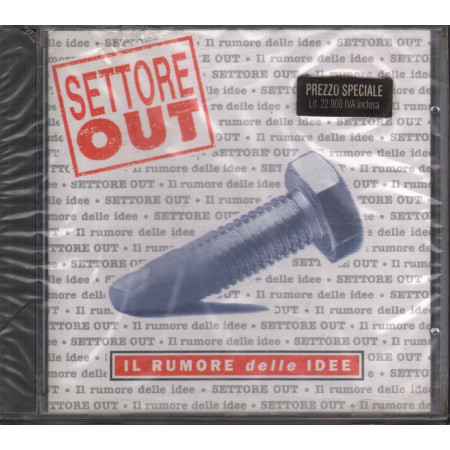 Settore Out ‎CD Il Rumore Delle Idee / Black Out 518 623-2 Sigillato