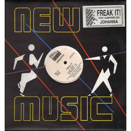 Johanna Vinile 12"  Freak It / New Music International ‎NMX 710 Nuovo