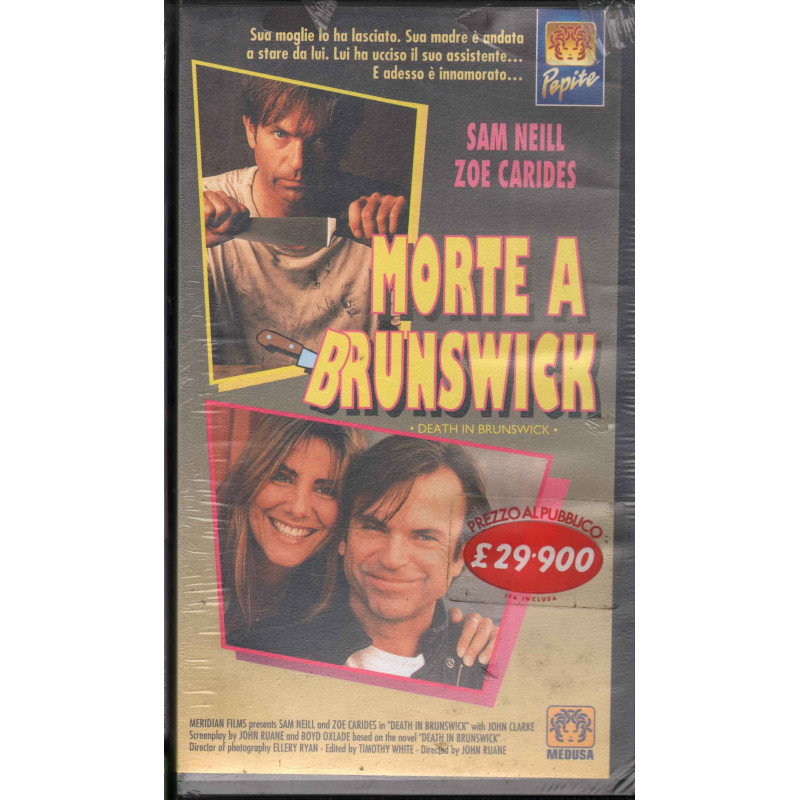 Morte A Brunswick VHS Yvonne Lawley / Nick Lathorius Medusa Sigillato Morte A Brunswick VHS Yvonne Lawley / Nick Lathorius Medusa Sigillato