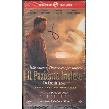 Il Paziente Inglese VHS J Binoche / K S Thomas / R Fiennes / W Dafoe Sigillato