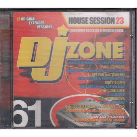 AA.VV. CD DJ Zone 61 House Session 23 / Time Records ‎DJZ 061 Sigillato