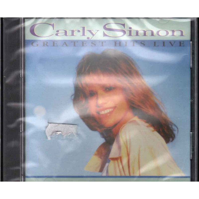 Carly Simon CD Greatest Hits Live Nuovo Sigillato 4007192591961 Carly Simon CD Greatest Hits Live Nuovo Sigillato 4007192591961
