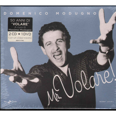 Domenico Modugno ‎CD DVD Mr Volare / RCA ‎88697277862 Sigillato
