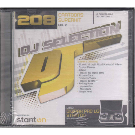 AAVV ‎CD DJ Selection 208 - Cartoons Superhit Vol 2 / Do It Yourself Sigillato