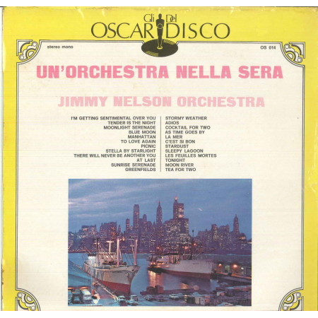 Jimmy Nelson Lp Vinile Un'Orchestra Nella Sera / Gli Oscar Del Disco Sigillato