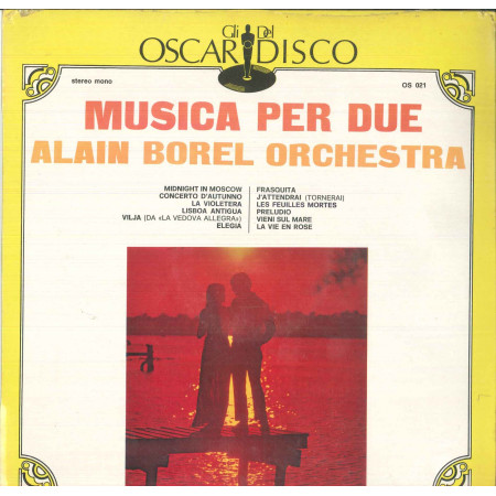 Alain Borel Orchestra Lp Vinile Musica Per Due / Gli Oscar Del Disco Sigillato