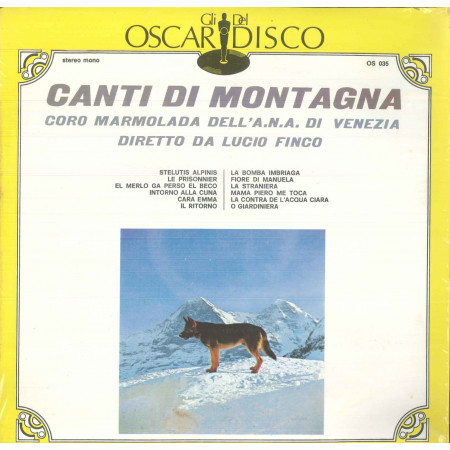 Coro Marmolada Lucio Finco Lp Cori Di Montagna Gli Oscar Del Disco Sigillato