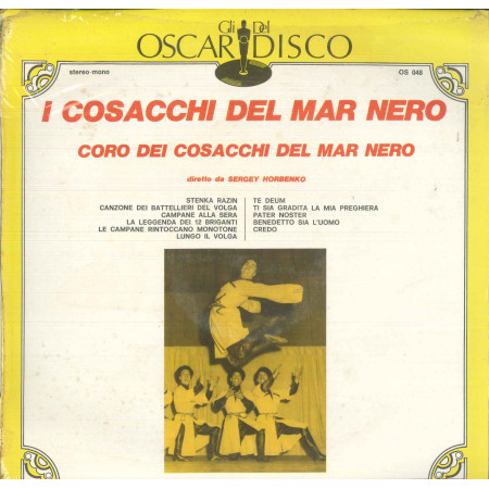 Coro Dei Cosacchi Del Mar Nero S Horbenko ‎Lp I cosacchi del Mar Nero Sigillato