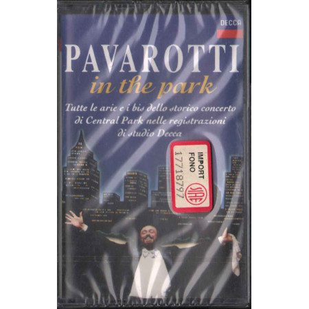 Luciano Pavarotti MC7 Pavarotti In The Park / Decca ‎443 220 4 Sigillata