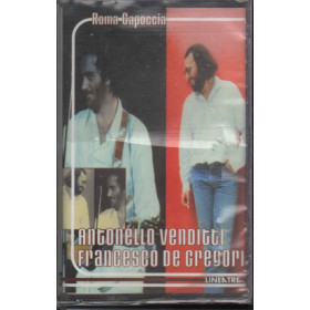 Venditti / De Gregori MC7 Roma Capoccia / RCA BMG Serie Linea Tre Sigillata Venditti / De Gregori MC7 Roma Capoccia / RCA BMG Serie Linea Tre Sigillata