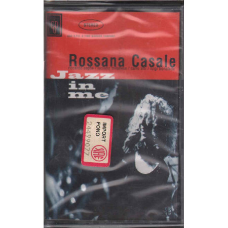 Rossana Casale MC7  Jazz In Me / CGD 4509 96615-4 Sigillata