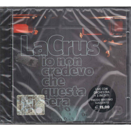 La Crus CD Io Non Credevo Che Questa Sera / Warner Bros  505144267428 Sigillato