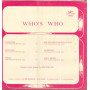 Who's Who ‎Lp Vinile Who's Who (Omonimo Same) OUT ST 25029 ‎Nuovo