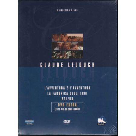 L'Avventura E' L'Avventura / La Fabbruica Degli Eroi / Bolero DVD Claude Lelouch