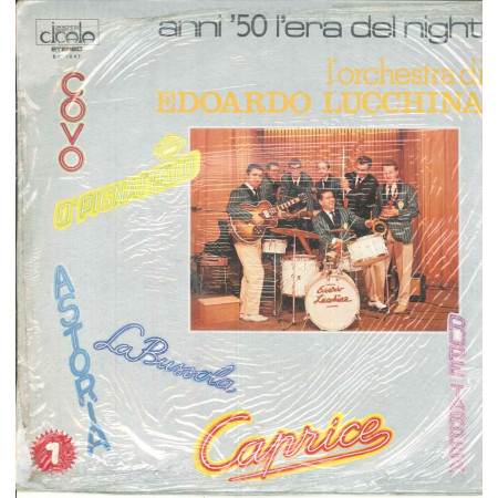 L'Orchestra Di Edoardo Lucchina Lp Vinile Anni '50 L'Era Del Night Durium ‎Nuovo