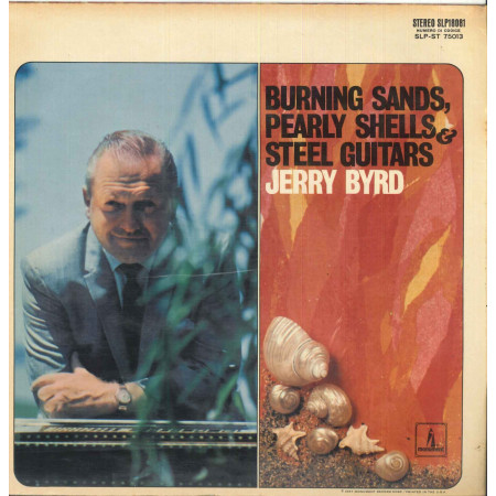 Jerry Byrd ‎Lp Burning Sands Pearly Shells And Steel Guitars / Monument ‎Nuovo