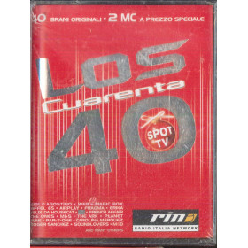 AA.VV 2x MC7 Los Cuarenta 40 / J.V.M. 04.01 MC Sigillata 8022745013130 AA.VV 2x MC7 Los Cuarenta 40 / J.V.M. 04.01 MC Sigillata 8022745013130