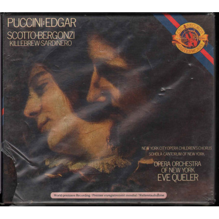 Puccini / Scotto / Bergonzi CD Edgar / CBS ‎– M2K 79213 M2K 34584 Sigillato